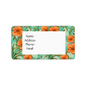 ハワイアンアートラベル ラベル (正面)