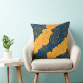 ハワイアンイリマ花プリント装飾用クッション クッション (椅子)