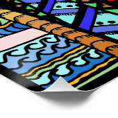 ハワイアンインクドードル、カラー ポスター (コーナー)