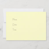 ハワイアンイースターエッグ狩り 招待状 (裏面)