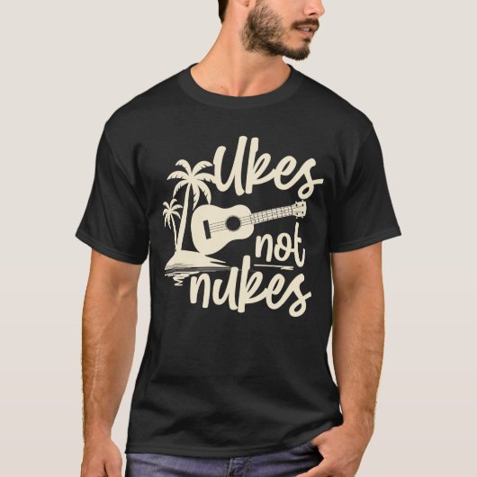 ハワイアンウクレレウケウクノンヌーク Tシャツ (正面)