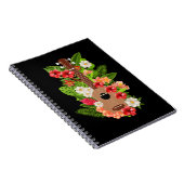 ハワイアンウクレレギターフラワーズハワイ ノートブック (右側)