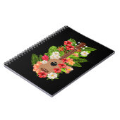 ハワイアンウクレレギターフラワーズハワイ ノートブック (左側)