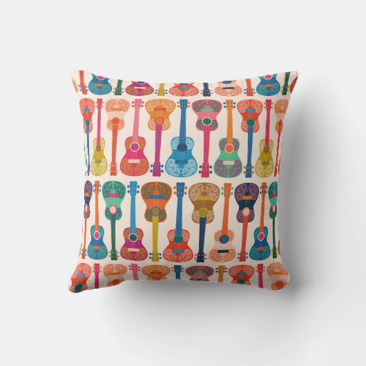 ハワイアンウクレレ クッション (裏面)