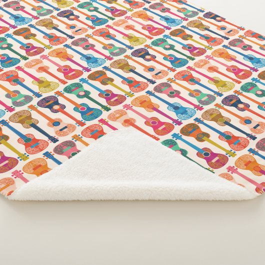 ハワイアンウクレレ シェルパブランケット (3/4)