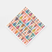 ハワイアンウクレレ スタンダードランチョンナプキン (角)