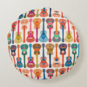 ハワイアンウクレレ ラウンドクッション (裏面)