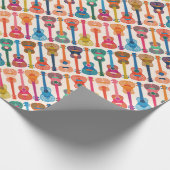 ハワイアンウクレレ ラッピングペーパー (角)