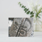 ハワイアンウッドティキ ポストカード (スタンド正面)