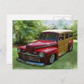 ハワイアンウディー ポストカード (正面/裏面)