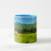 ハワイアンウマ、ホクレピーク、カウアイ、ハワイ ツートーンマグカップ (中央)