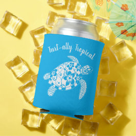 ハワイアンウミガメ – タルト – 同盟熱帯 – 青 缶クーラー