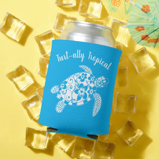 ハワイアンウミガメ – タルト – 同盟熱帯 – 青 缶クーラー (インサイチュ 夏)