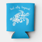 ハワイアンウミガメ – タルト – 同盟熱帯 – 青 缶クーラー (正面)