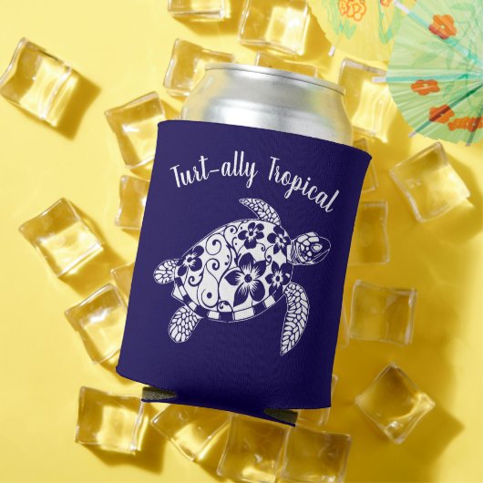 ハワイアンウミガメ – タルト – 同盟熱帯 – 青 缶クーラー (インサイチュ 夏)