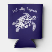 ハワイアンウミガメ – タルト – 同盟熱帯 – 青 缶クーラー (正面)