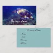 ハワイアンウミガメ 名刺 (正面/裏面)