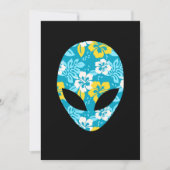 ハワイアンエイリアンヘッド – おもしろいエイリアン シーズンカード (正面)