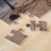 ハワイアンエキゾチックビーチパームツリー&サンライズ ジグソーパズル (側面)