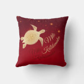 ハワイアンエレガントクリスマス クッション (裏面)