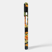 ハワイアンオレンジハイビスカスアロハシャツケース Case-Mate iPhoneケース (裏面 / 左)