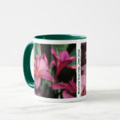 ハワイアンオーキッド&プルメリア マグカップ (正面左)