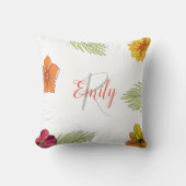 ハワイアンカスタムアロハフローラ クッション (正面)