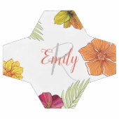 ハワイアンカスタムアロハフローラ サッカーボール (フラット)