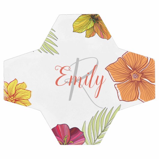 ハワイアンカスタムアロハフローラ サッカーボール (フラット)