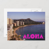 ハワイアンカスタムバケーションフォトポストカード ポストカード (正面/裏面)