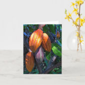 ハワイアンカソー カード (黄色い花)