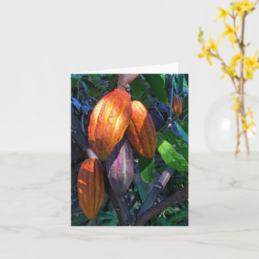 ハワイアンカソー カード (黄色い花)