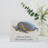 ハワイアンカメの招待 招待状 (スタンド正面)