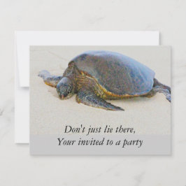 ハワイアンカメの招待 招待状