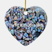 ハワイアンカラフルシーシェルメレカリマカ セラミックオーナメント (裏面)