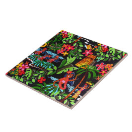 ハワイアンガールズ タイル