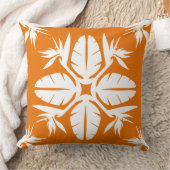 ハワイアンキルトの楽園の鳥ピロー クッション (ブランケット)