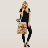 ハワイアンクリスマスビーチトート トートバッグ (モデル)