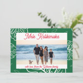 ハワイアンクリスマスメレカリキマカカスタマイズ シーズンカード (スタンド正面)