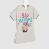 ハワイアングラフィックTシャツ オーナメント (正面)