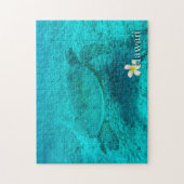 ハワイアングリーンシーカメ ジグソーパズル (縦)