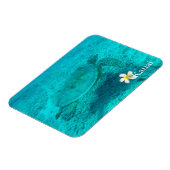 ハワイアングリーンシーカメ マグネット (左側)