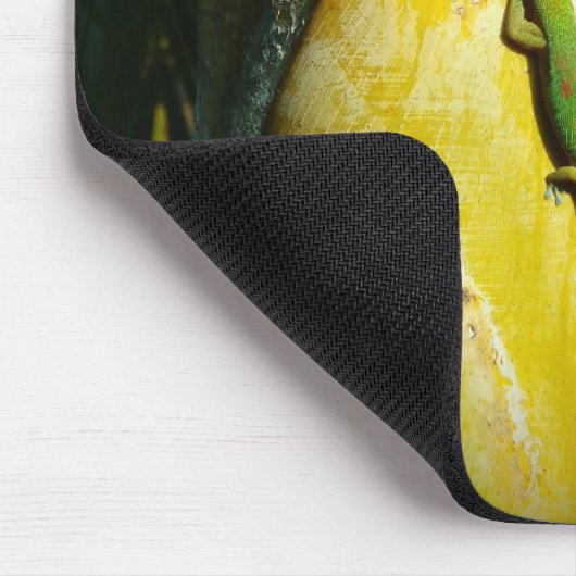 ハワイアンゲッコ熱帯性湿疹 マウスパッド (コーナー)