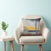 ハワイアンコオリナビーチラグーン2ハラツリー クッション (椅子)