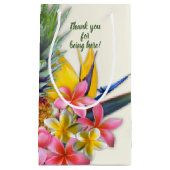 ハワイアンコレクションパイナップルフラワーカスタムズ スモールペーパーバッグ (正面)