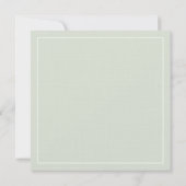 ハワイアンコレクションプルメリアパイナップルスモール ノートカード (裏面)