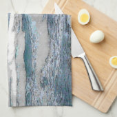 ハワイアンコースタルアイランド海トロピカルパラダイス キッチンタオル (四つ折り)