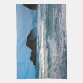 ハワイアンコースタルアイランド海トロピカルパラダイス キッチンタオル (縦)