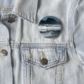 ハワイアンコースタルアイランド海トロピカルパラダイス 缶バッジ (インサイチュ)