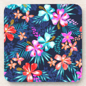 ハワイアンコースターセット | ハワイアン鮮やかコースター コースター (正面)